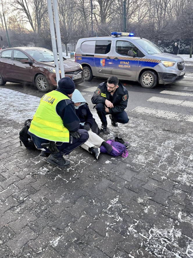 Potrącenie dziecka na pasach w Świętochłowicach