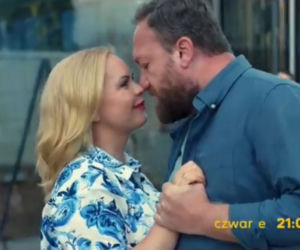 Przyjaciółki 18 odc. 218. Anka (Magdalena Stużyńska), Paweł (Bartek Kasprzykowski)