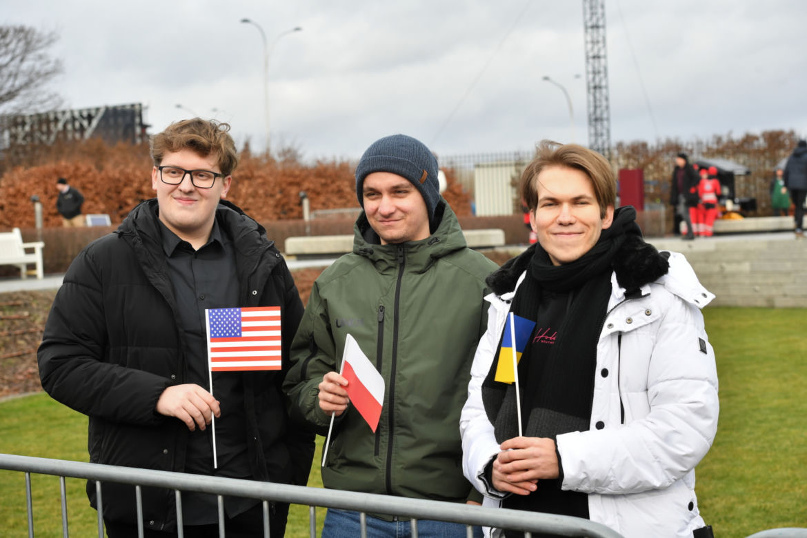 Spotkanie z prezydentem USA w Arkadach Kubickiego