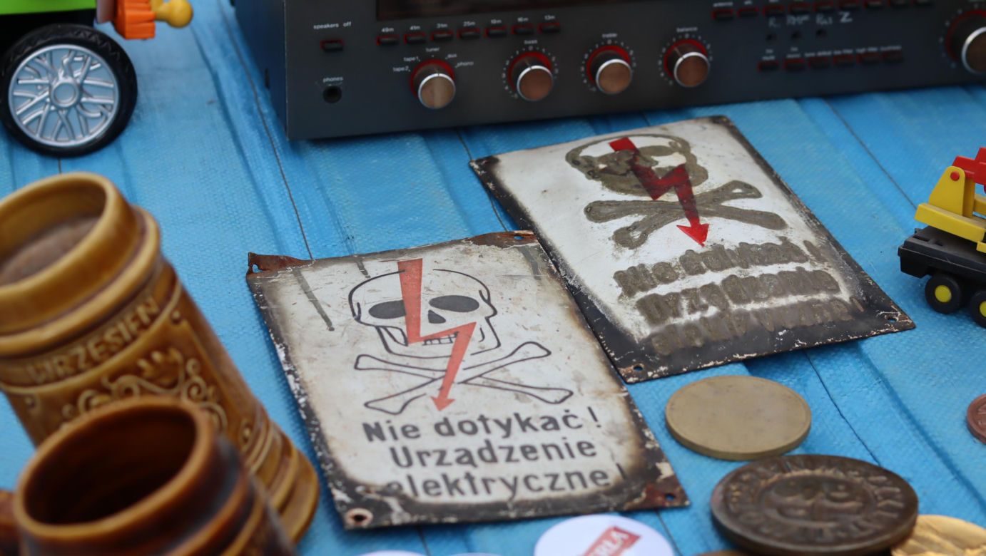 Bombki, samochody i św. Mikołaje. Takie cuda można było kupić na Lubelskiej Giełdzie Staroci