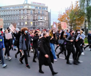 Protest kobiet w Szczecinie - 22.10.2020