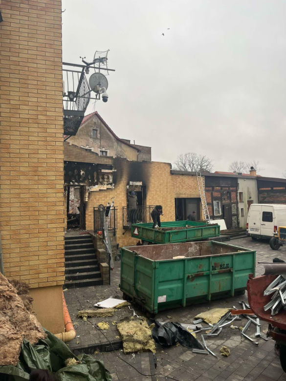 Tragiczny pożar w Czaplinku w święta Bożego Narodzenia 26.12.2024
