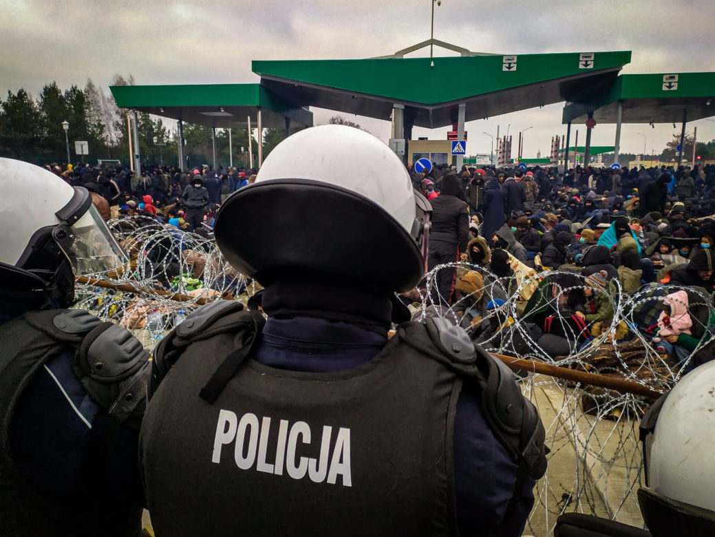 Granica polsko-białoruska. Kryzys na przejściu granicznym w Kuźnicy