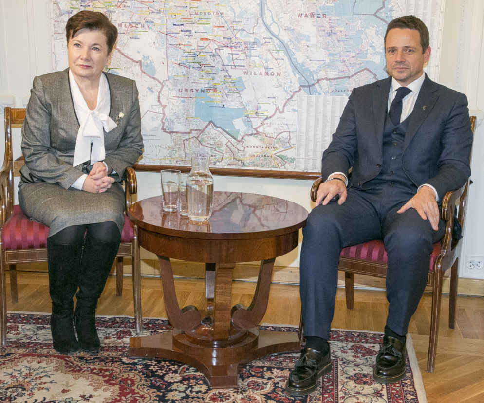 Tak wygląda gabinet Rafała Trzaskowskiego w ratuszu