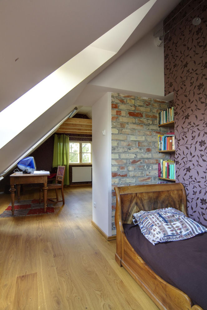 Drewniany dom na Podlasiu