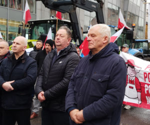 Rolnicy z regionu Siedleckiego protestowali w Siedlcach