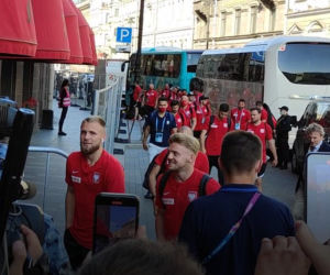 Reprezentacja Polski zameldowała się w hotelu w Petersburgu 