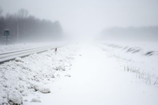 Potężne śnieżyce w Warmińsko-Mazurskiem. Co zwiastuje czerwony alert IMGW?