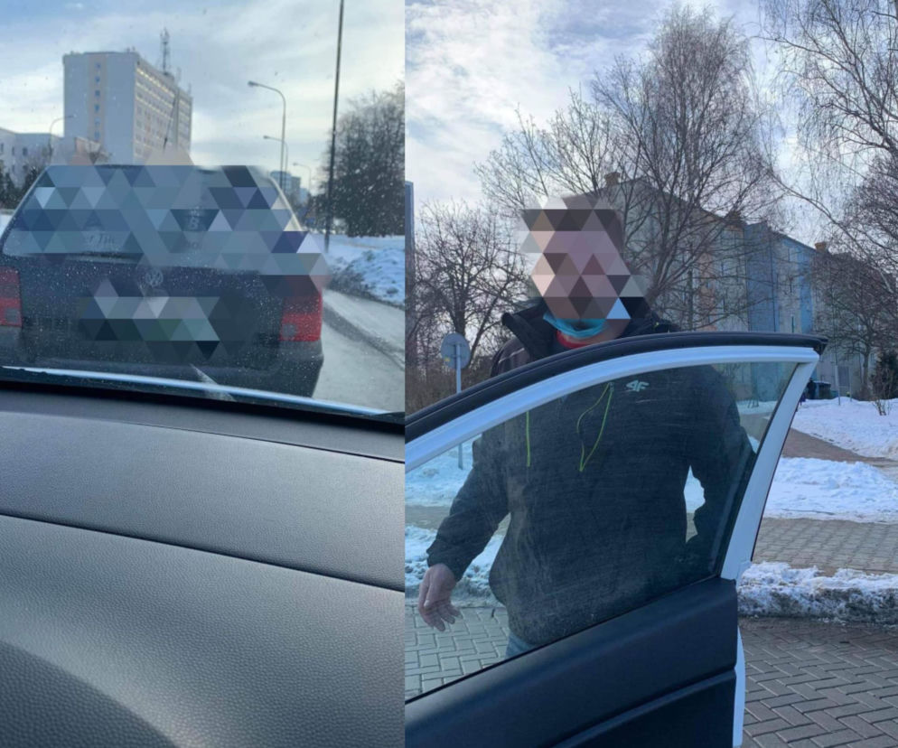 Nie zatrzymał się przed przejściem dla pieszych, a potem chciał pobić innego kierowcę
