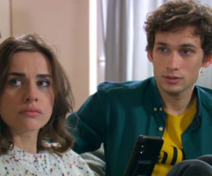 Na Wspólnej odc. 3256. Eliza (Katarzyna Chorzępa), Jarek (Wojciech Rotowski)