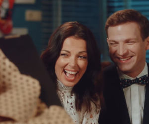 Barwy szczęścia. Kasia (Katarzyna Glinka), Łukasz (Michał Rolnicki)