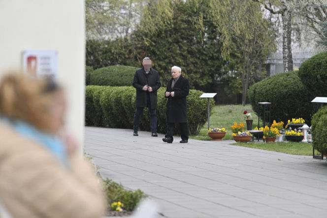 Tak Jarosław Kaczyński spędził Wielką Sobotę