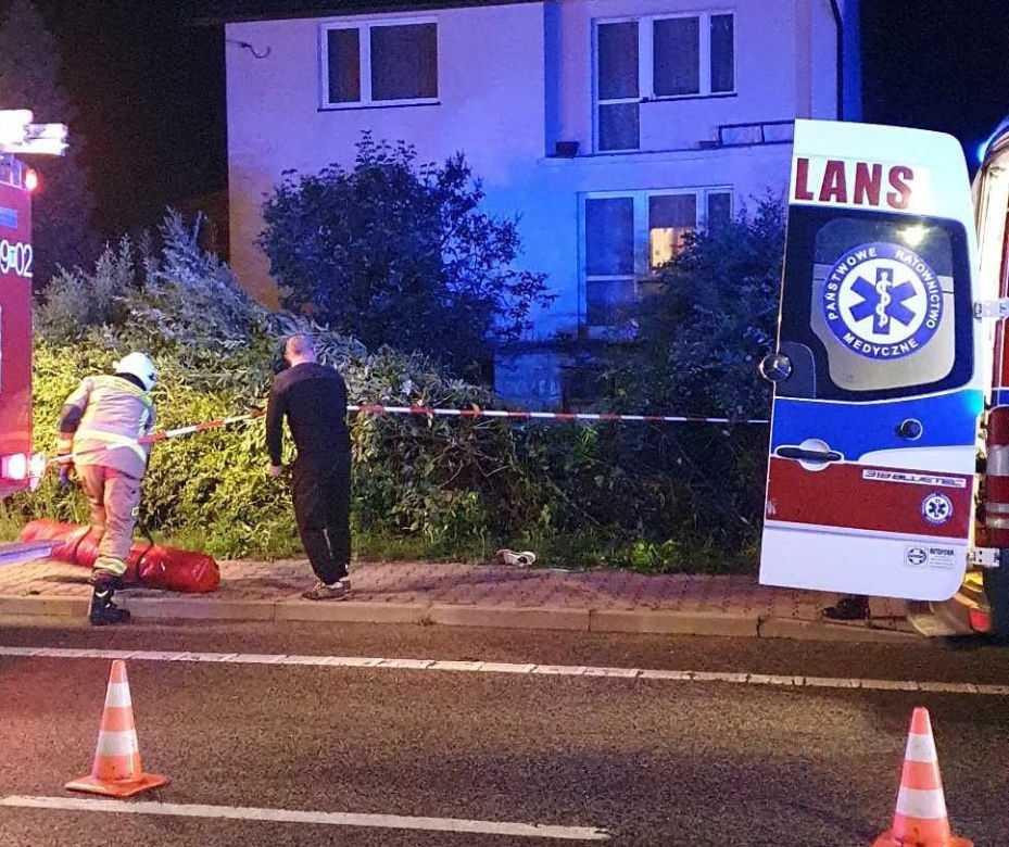 Wypadek w Bielinach