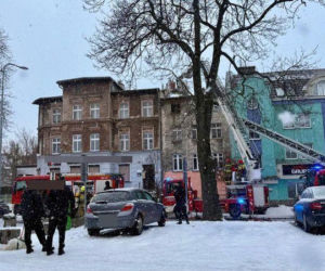 Pożar w Jeleniej Górze