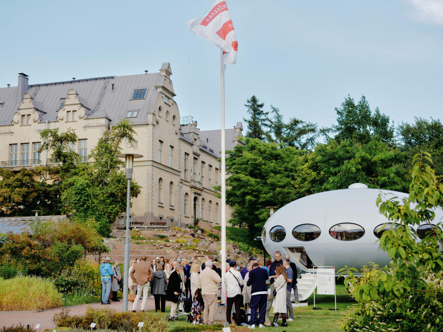 Futuro House i Marimekko