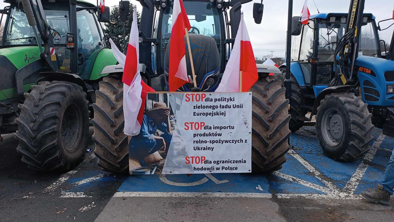  Hasła z protestu rolników we Wrocławiu. "Głód poczujesz, rolnika uszanujesz!"
