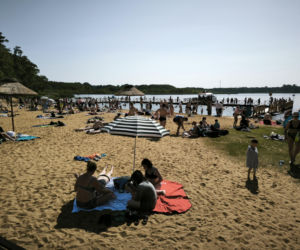 Plaża w Osiecznej lato