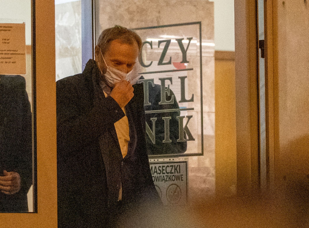 Donald Tusk w Warszawie