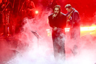 Co ona ma na sobie?! Szroeder wyglądała jak w firance z PRL-u