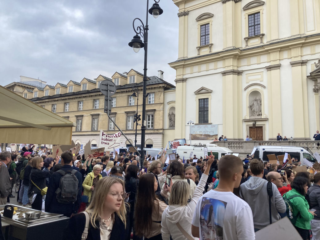 Marsz Strajku Kobiet "Ani jednej więcej!"