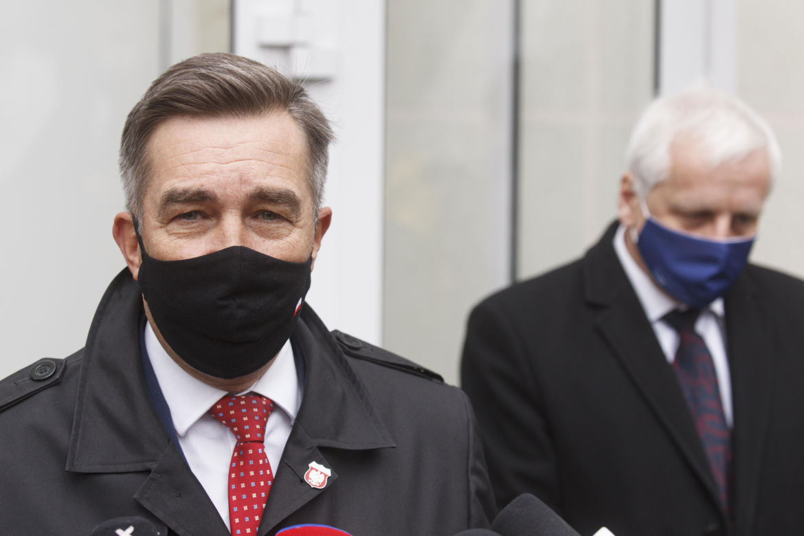 Otwarcie szpitala tymczasowego w Wałbrzychu