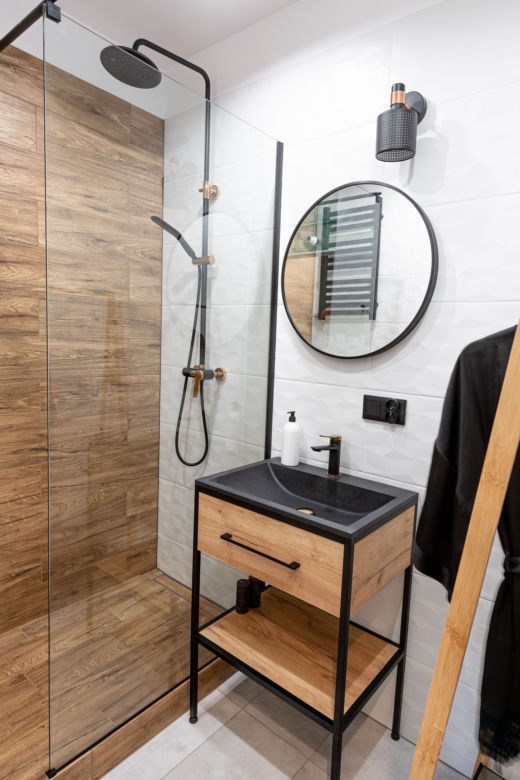 Łazienka w stylu loft