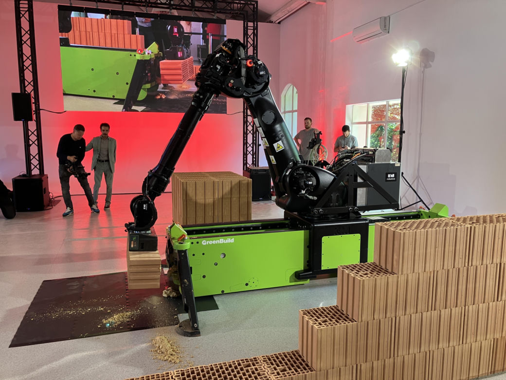 Robot do murowania Wienerberger