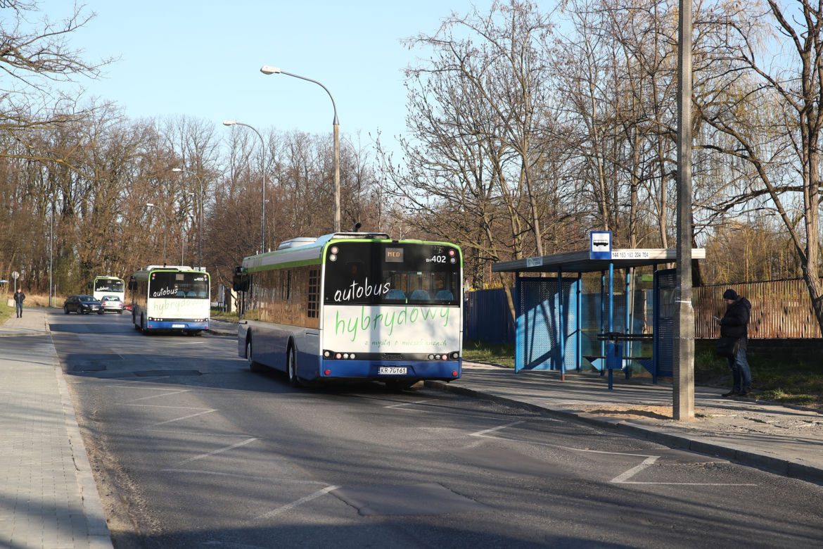 Specjalne autobusy dla medyków w Krakowie