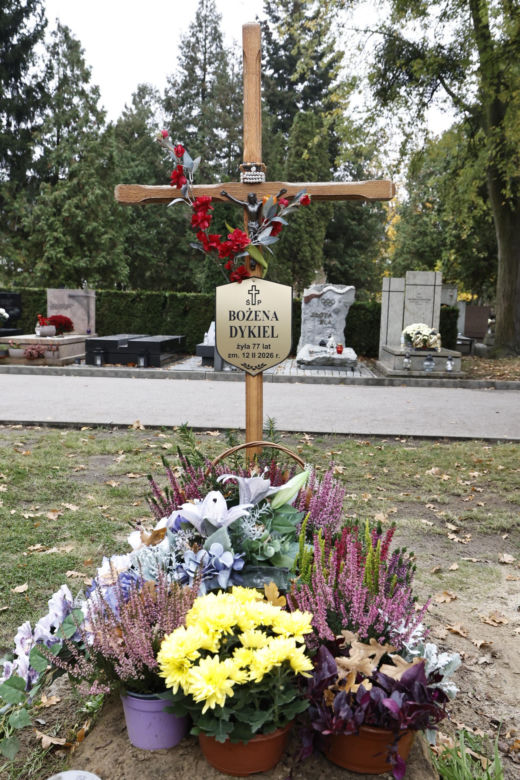 Bożena Dykiel - grób