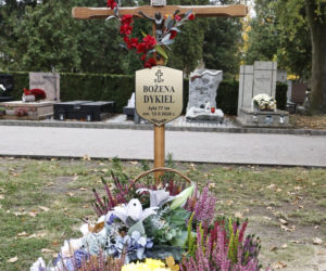 Bożena Dykiel - grób