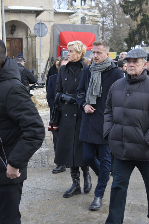 Były trener Legii Jan Urban na pogrzebie byłego właściciela Legii Mariusza Waltera