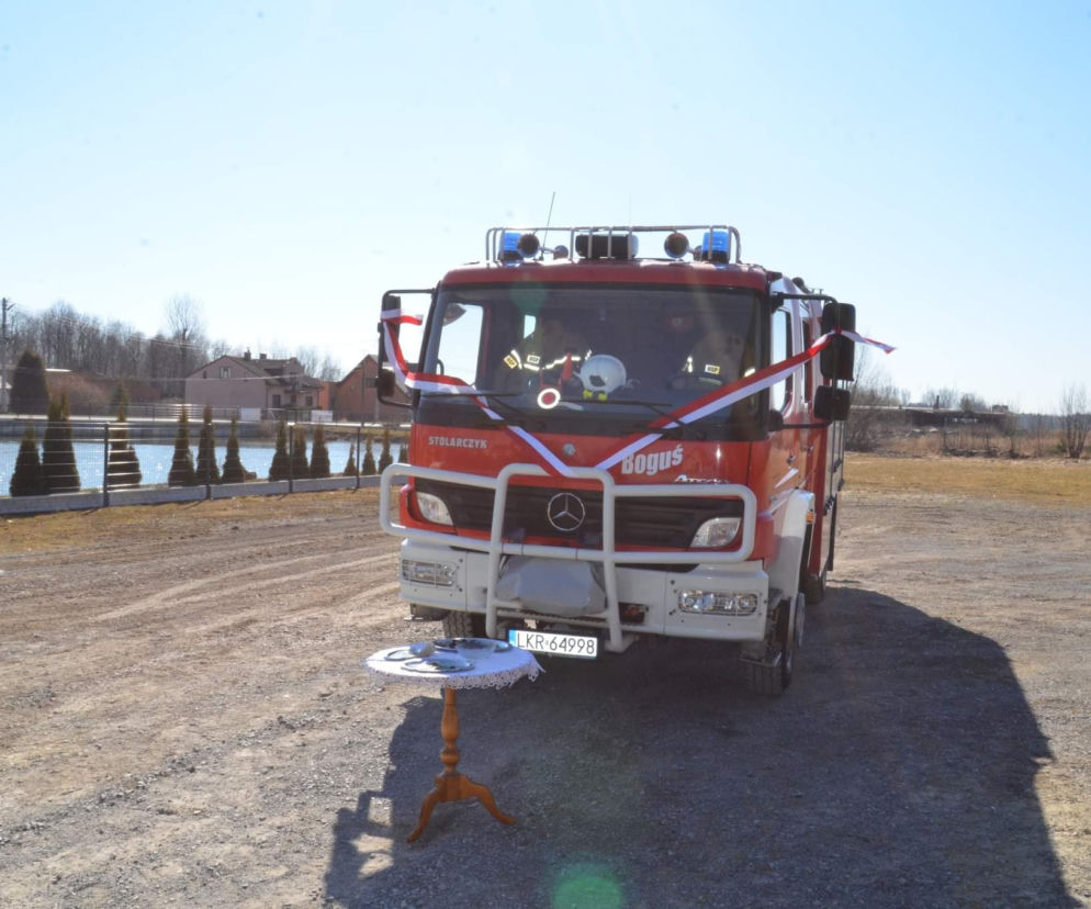 Nowy wóz OSP Szastarka