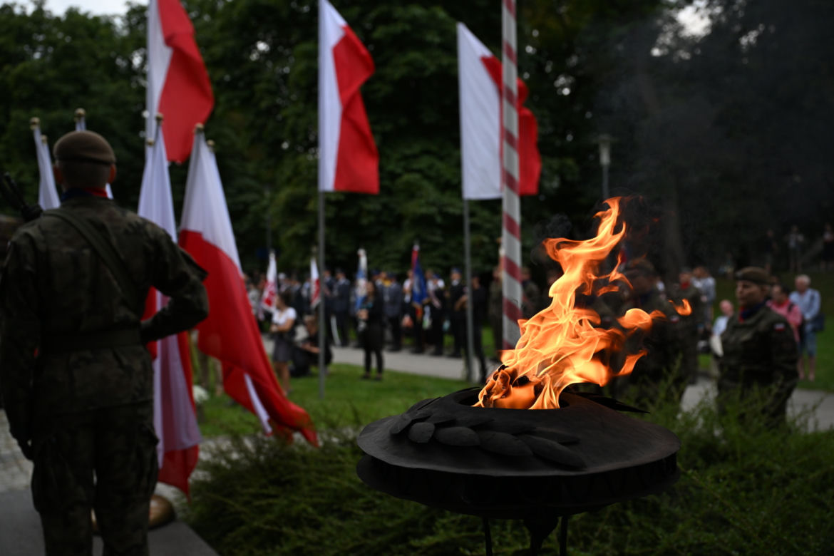 Warszawa 79. rocznica Powstania Warszawskiego Godzina W