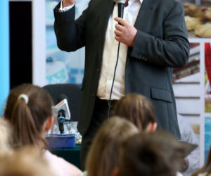 Minister Szumowski spotkał się z uczniami klasy VII