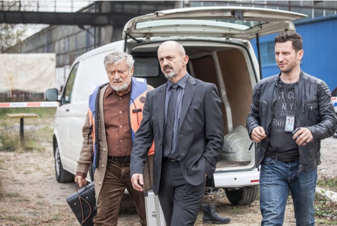Prokurator nowy serial w TVP2. Kazimierz Proch (Jacek Koman), Witold Kielak (Wojciech Zieliński)