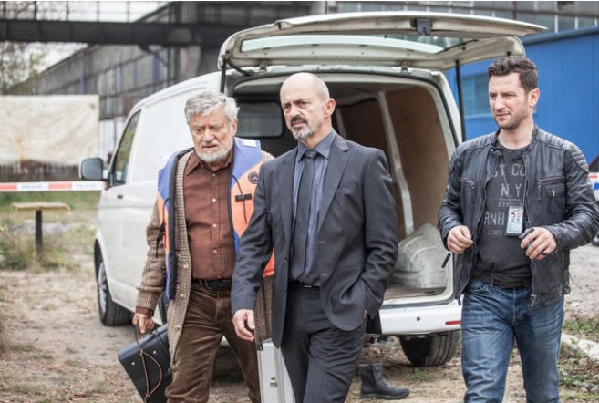 Prokurator nowy serial w TVP2. Kazimierz Proch (Jacek Koman), Witold Kielak (Wojciech Zieliński)