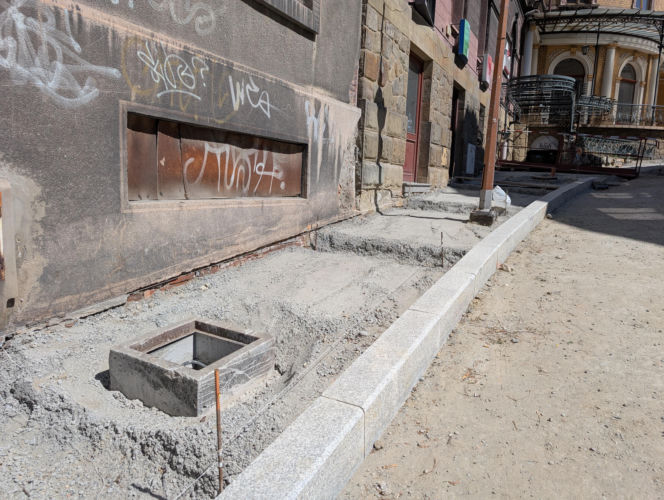 Remont ulicy Batorego w Tarnowie