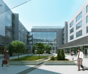Patio – widok od strony holu głównego