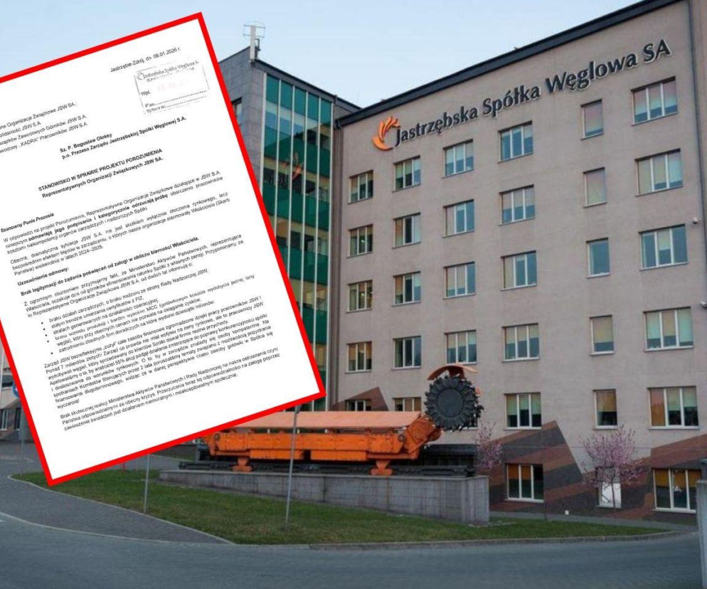 Potężna awantura w JSW! Związki: To ponury żart