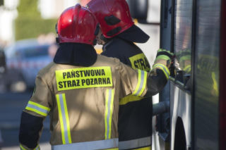 Powiat Przysuski: Wybuch butli gazowej w Skrzyńsku - Jedna osoba ranna