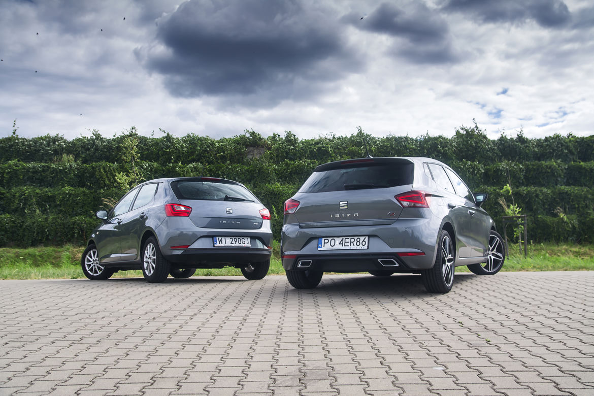 Seat Ibiza V 1.5 TSI 150 KM vs. Seat Ibiza IV 1.2 TSI 90 KM
