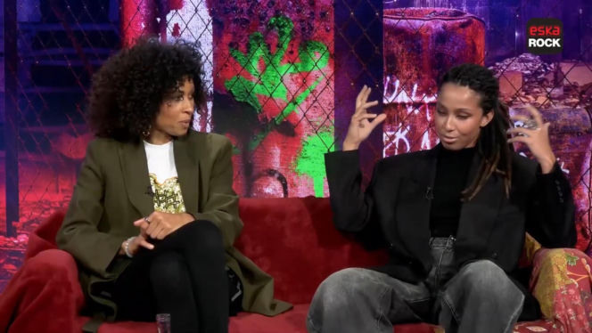 Omenaa Mensah i Vanessa Mensah w programie "Mellina"