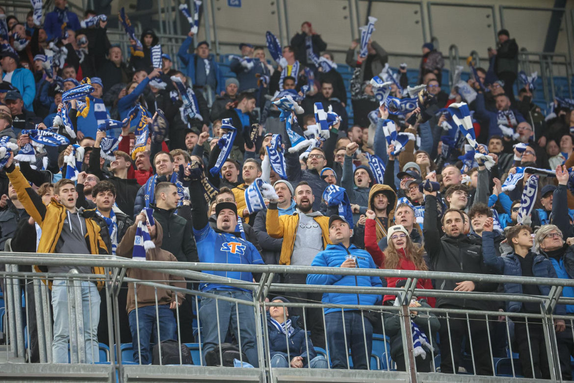 Tak bawili się kibice na meczu Lech Poznań - Śląsk Wrocław