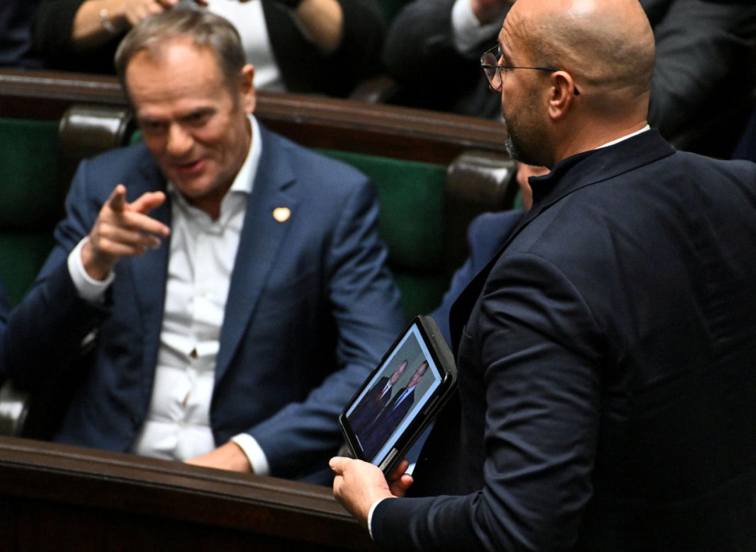 Jakub Rutnicki i Jacek Ozdoba. Starcie w Sejmie