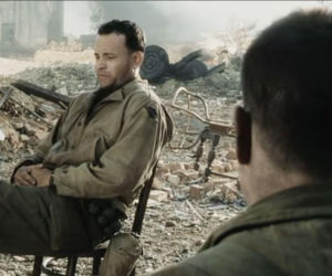 Ta poruszająca scena z Szeregowca Ryana to dzieło przypadku. Tom Hanks nie miał pojęcia, co powie Matt Damon