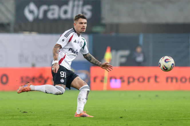 Piast Gliwice - Legia Warszawa, zdjęcia kibiców i zawodników z meczu 18. kolejki PKO BP Ekstraklasy