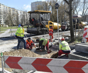 Ostatnie asfaltowanie Sokratesa. Otwarcie po majówce