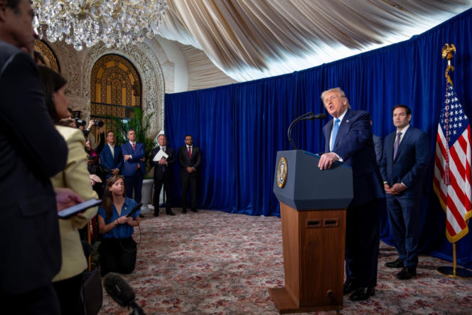 Trump stawia warunek nowej władzy w Wenezueli. Ma „robić to, czego chcą” Stany Zjednoczone