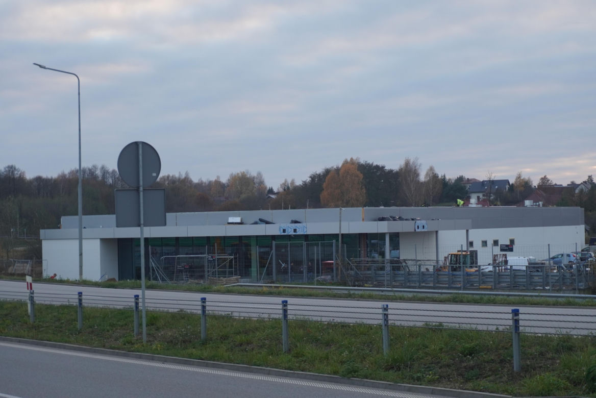 Tak powstaje Lidl na skraju Białegostoku