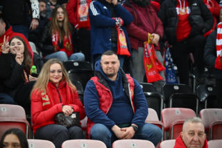 Mamy dużo zdjęć kibiców z meczu Widzew - Lech